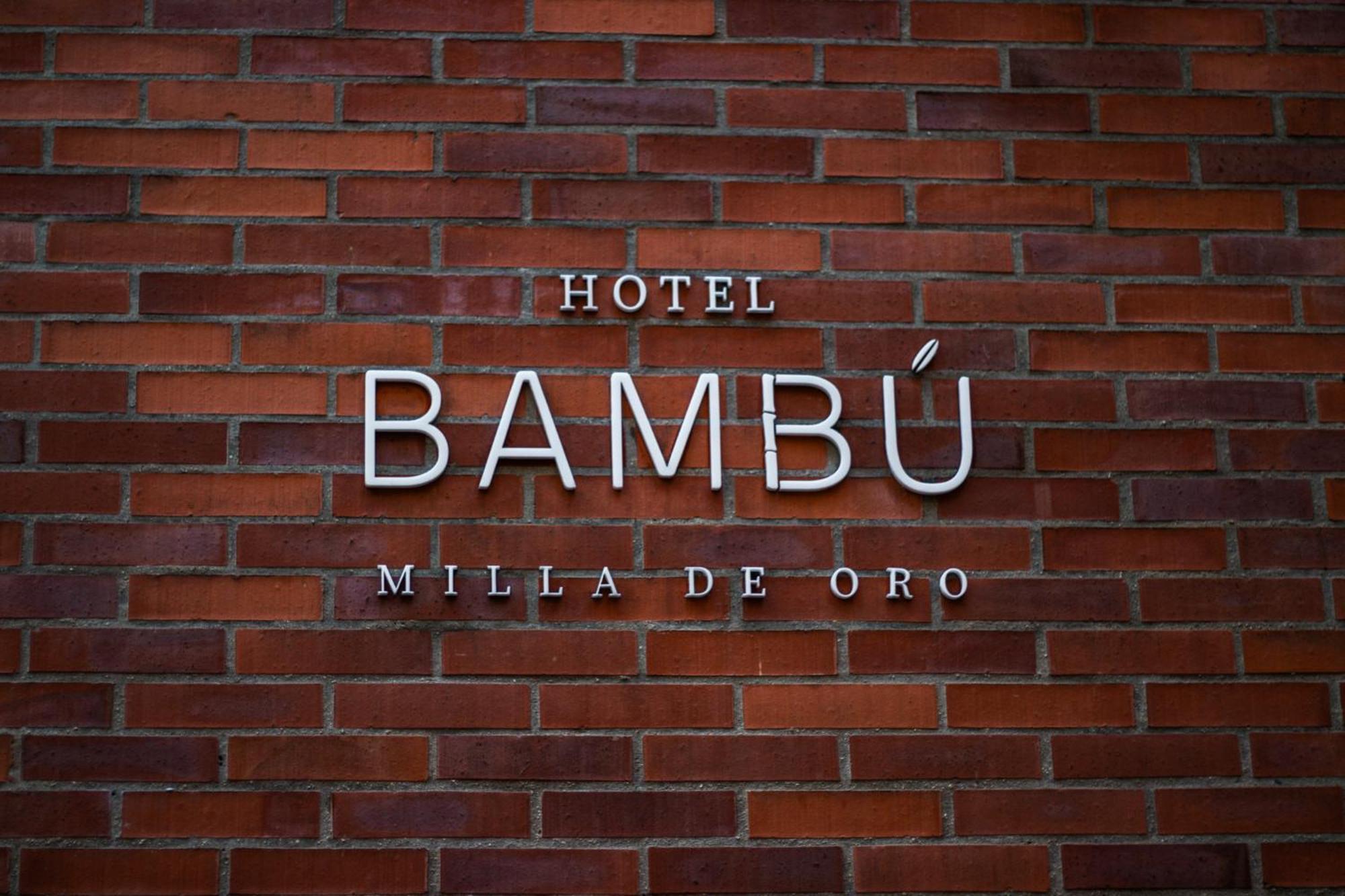 Hotel Bambu Milla De Oro Медельин Экстерьер фото